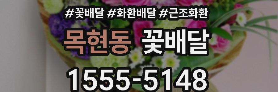 목현동 꽃배달