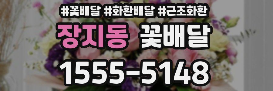장지동 꽃배달