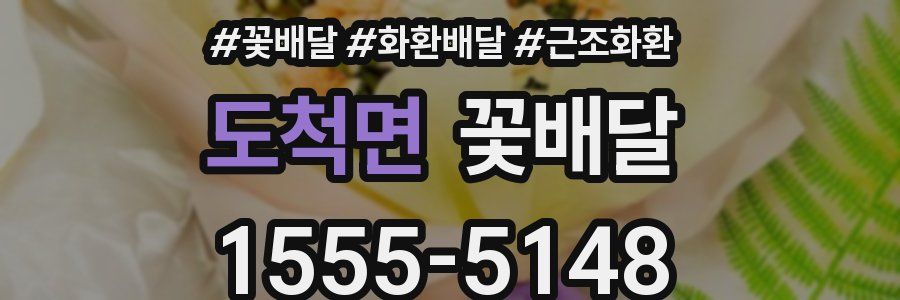 도척면 꽃배달