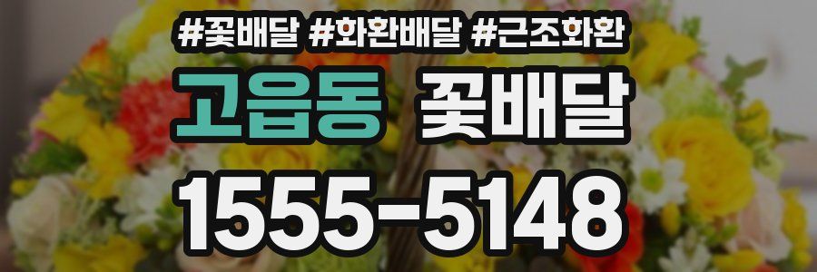 고읍동 꽃배달