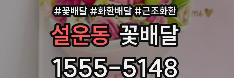 설운동 꽃배달