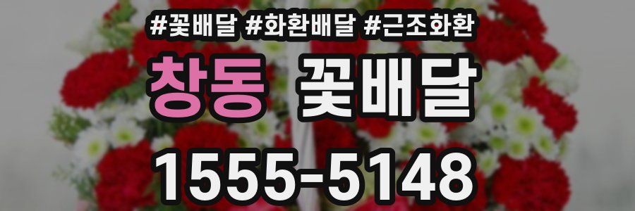 창동 꽃배달