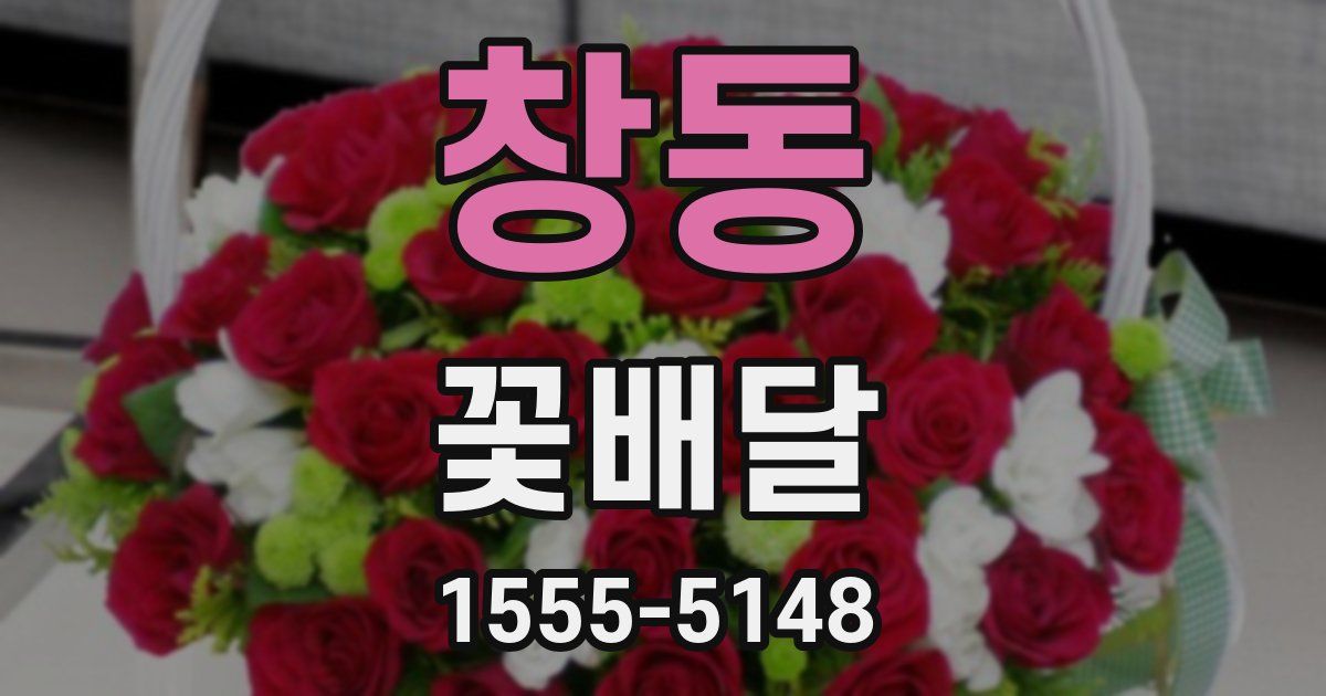 창동 꽃배달