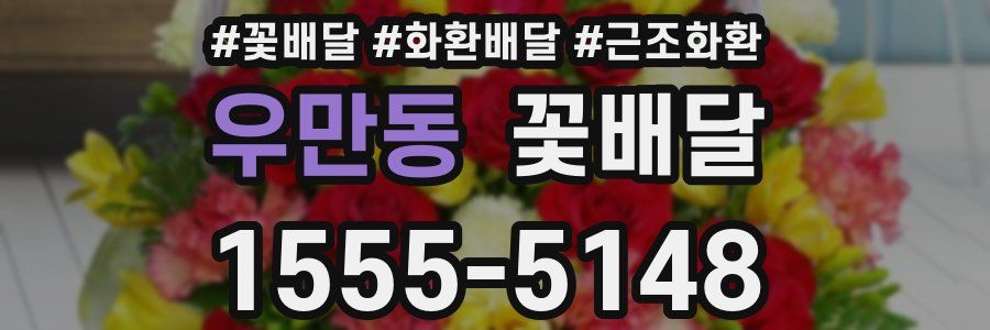 우만동 꽃배달