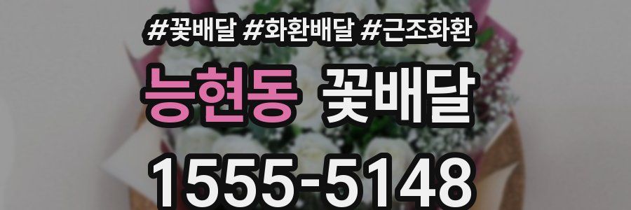 능현동 꽃배달