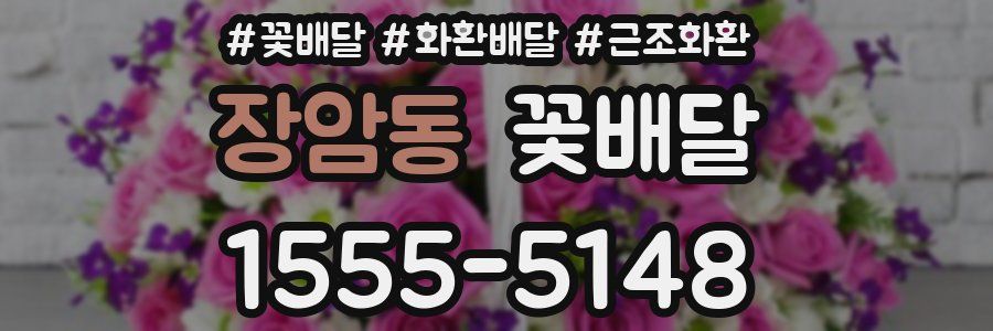 장암동 꽃배달