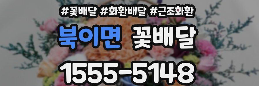 북이면 꽃배달