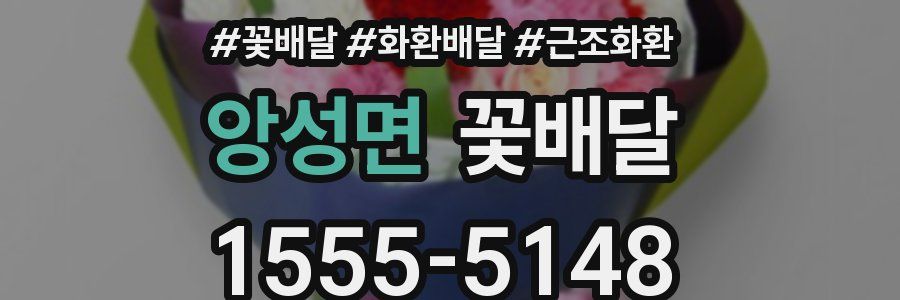 앙성면 꽃배달