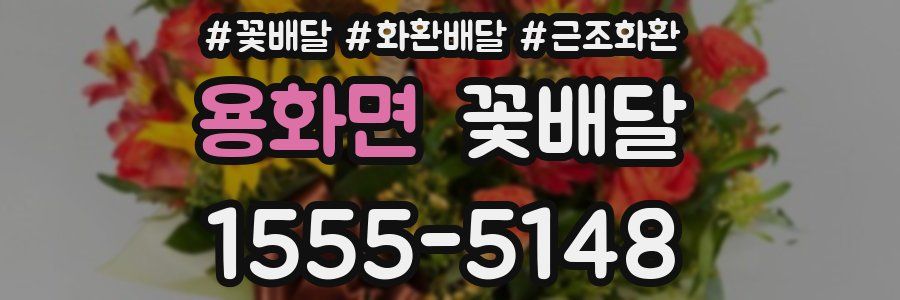용화면 꽃배달