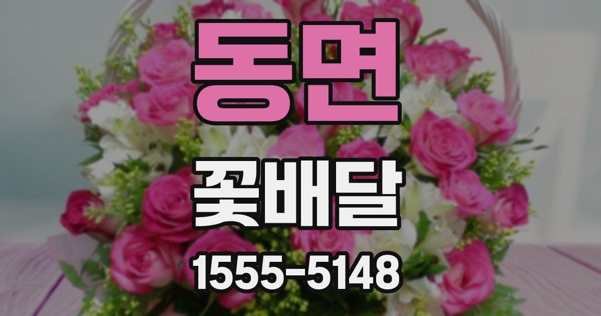 동면 꽃배달