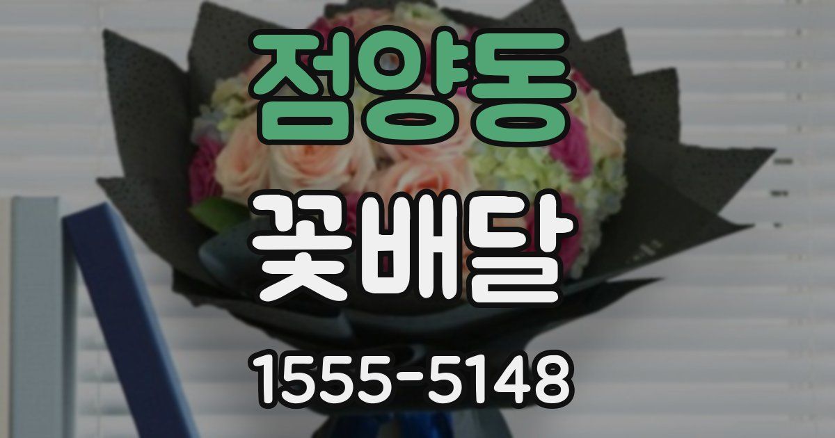 점양동 꽃배달