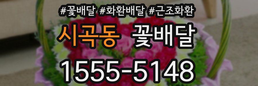 시곡동 꽃배달