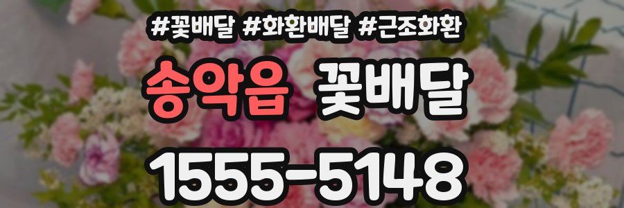 송악읍 꽃배달