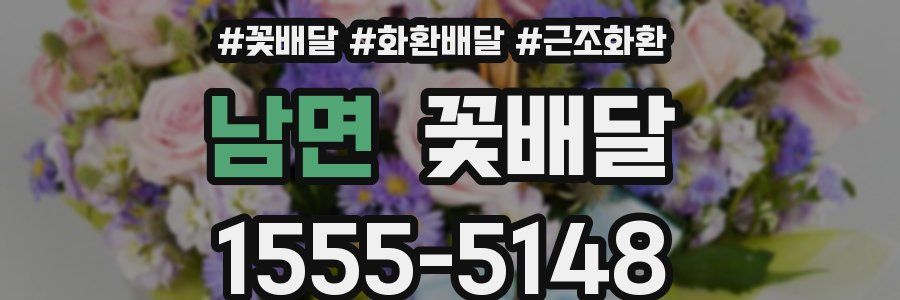 남면 꽃배달