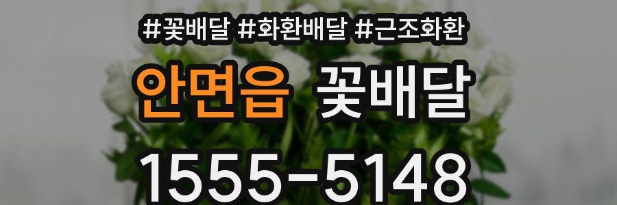 안면읍 꽃배달