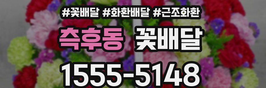 측후동 꽃배달