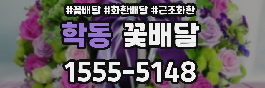 학동 꽃배달