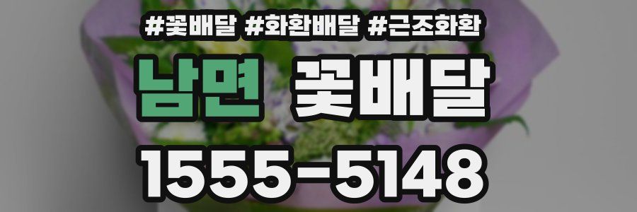 남면 꽃배달
