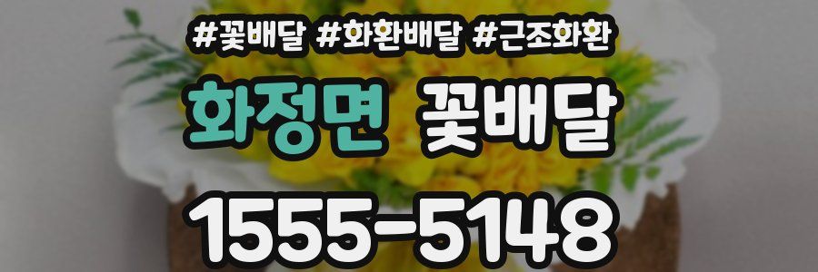 화정면 꽃배달