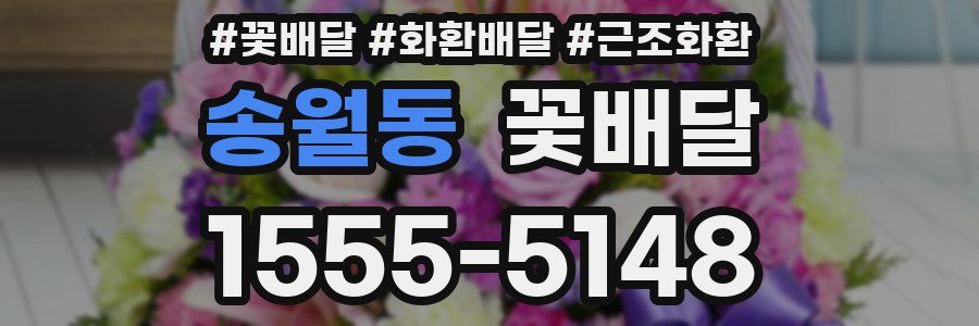송월동 꽃배달