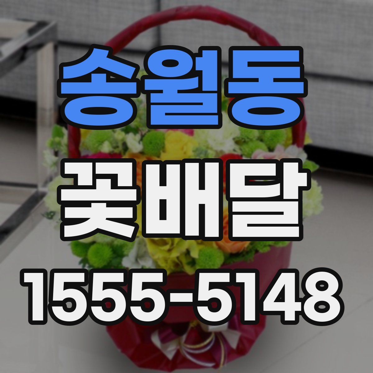 송월동 꽃배달