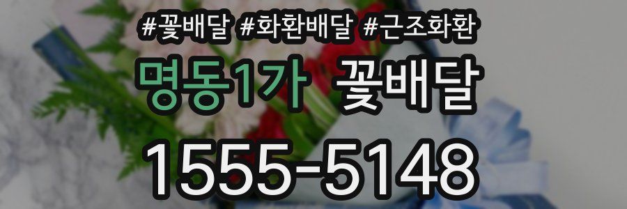 명동1가 꽃배달