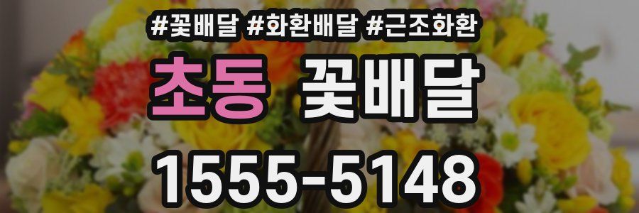 초동 꽃배달