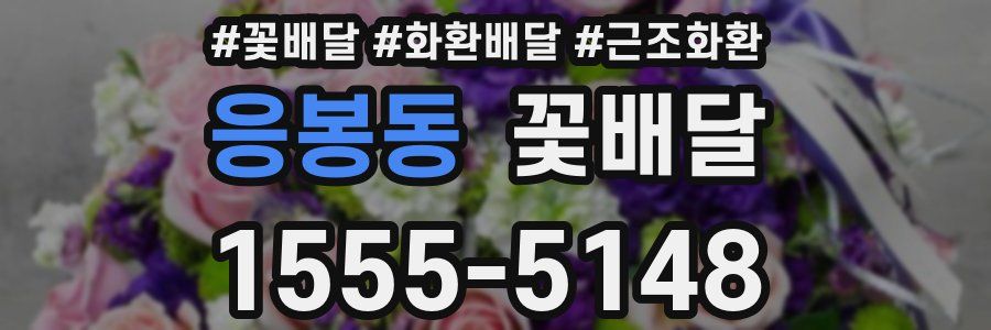 응봉동 꽃배달