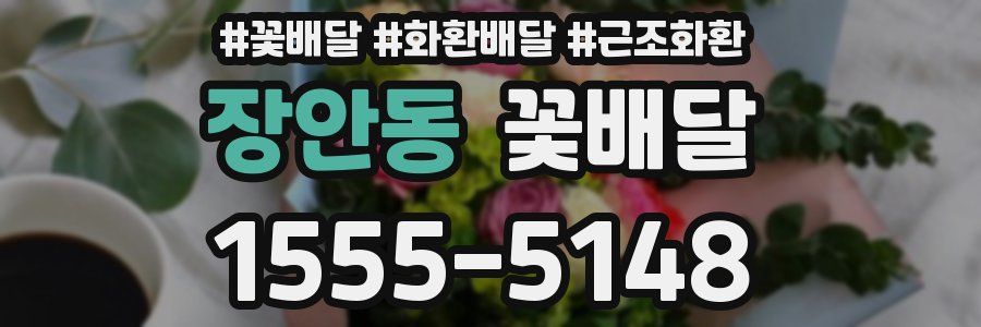 장안동 꽃배달