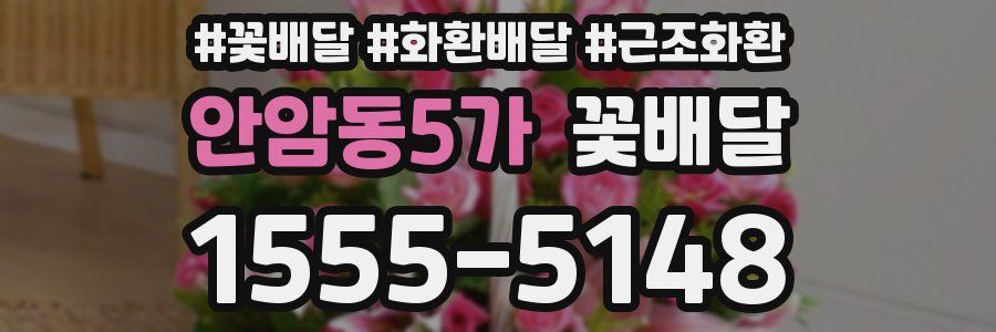 안암동5가 꽃배달