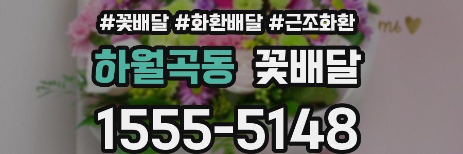 하월곡동 꽃배달