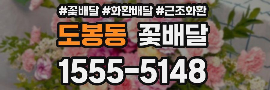 도봉동 꽃배달