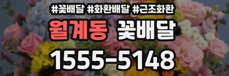 월계동 꽃배달