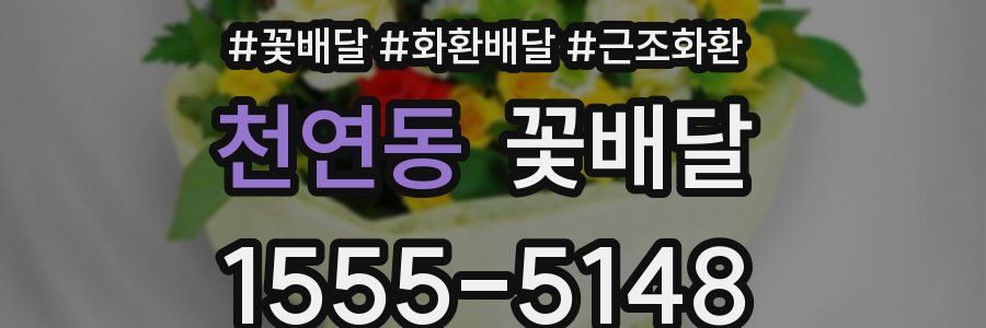 천연동 꽃배달