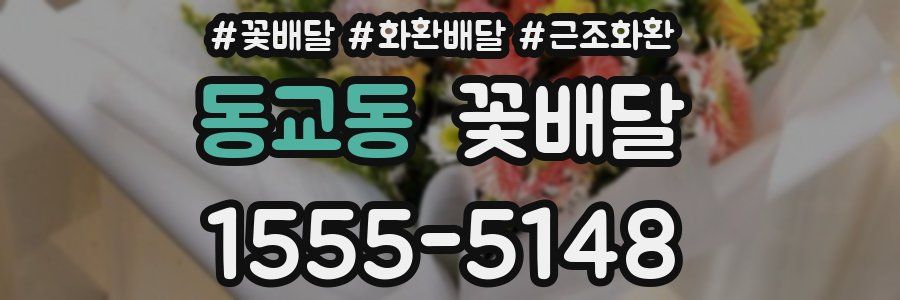 동교동 꽃배달