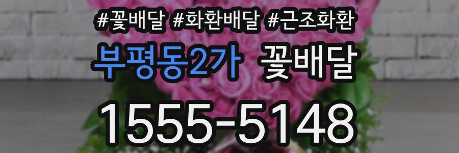 부평동2가 꽃배달