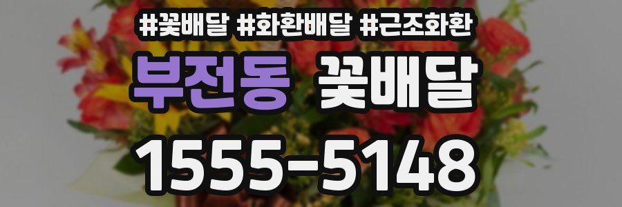 부전동 꽃배달