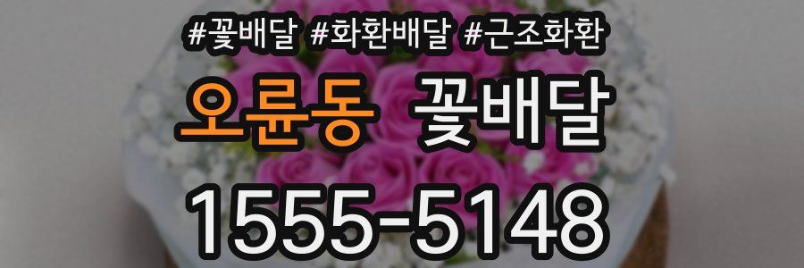 오륜동 꽃배달