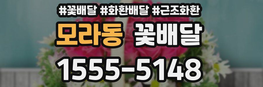 모라동 꽃배달