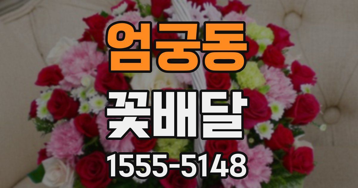엄궁동 꽃배달