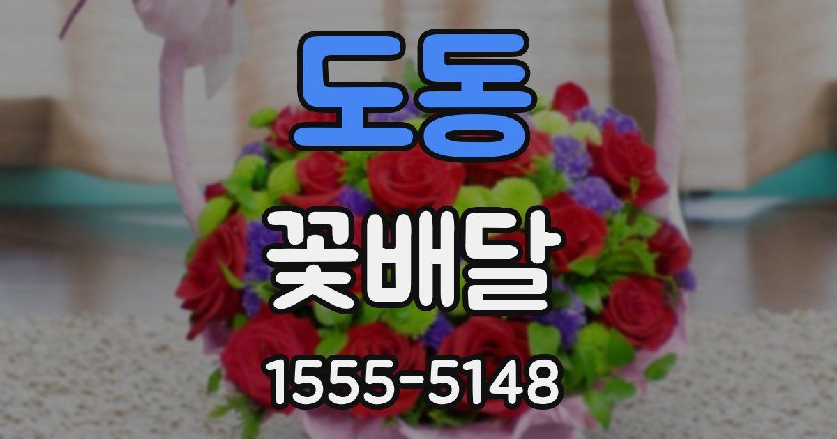 도동 꽃배달