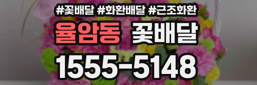 율암동 꽃배달