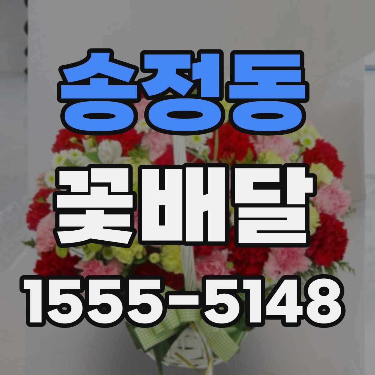 송정동 꽃배달