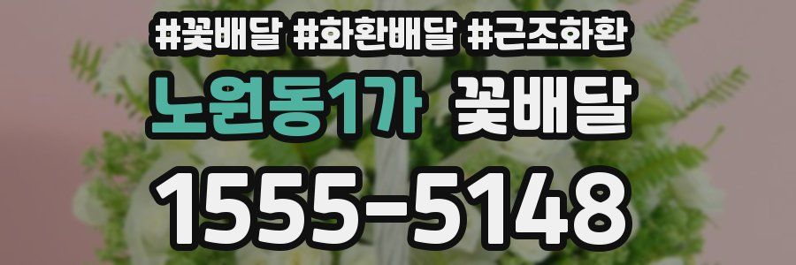 노원동1가 꽃배달
