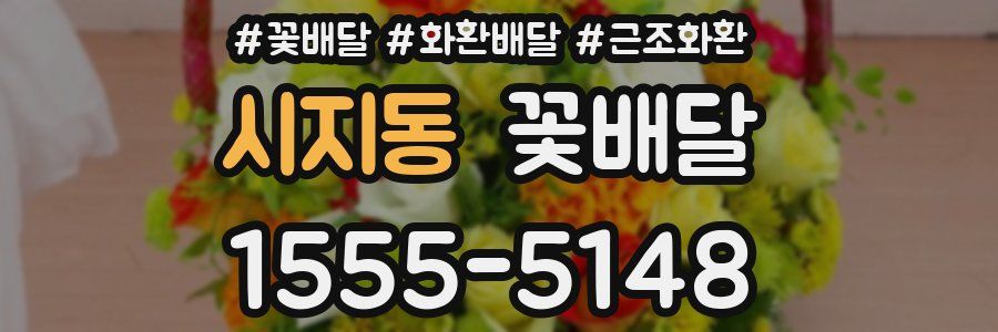 시지동 꽃배달