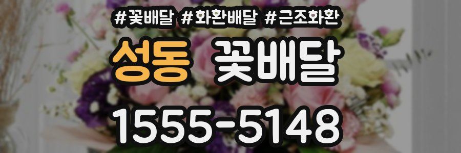 성동 꽃배달