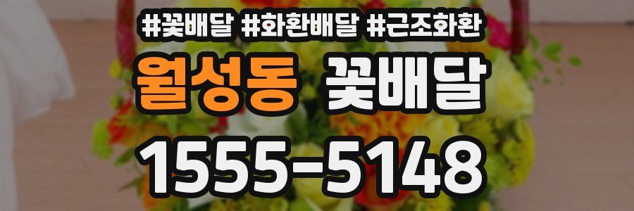 월성동 꽃배달
