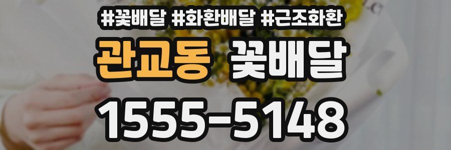 관교동 꽃배달