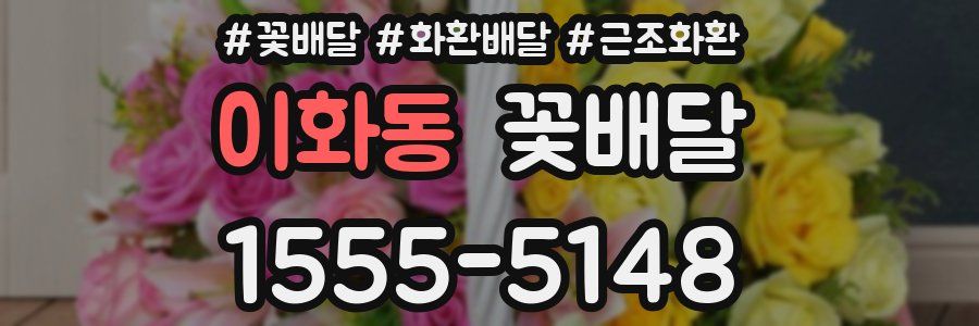 이화동 꽃배달