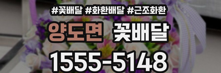 양도면 꽃배달